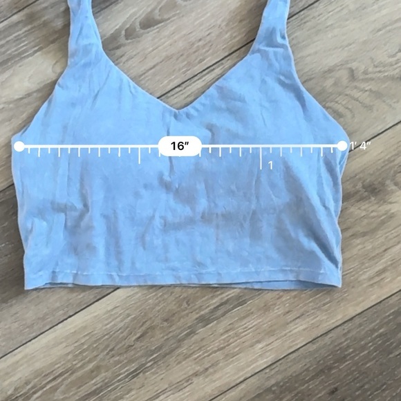 Offline by Aerie Light Blue Sports Bra Size xl - Picture 2 of 4